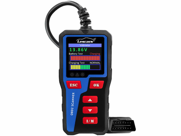 Appareil de diagnostic OBD2 avec écran couleur 2,4"