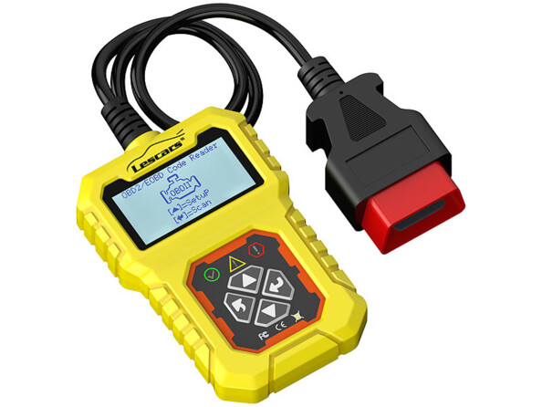 Appareil de diagnostic OBD2 OD-150.rw. Affiche les informations spécifiques au véhicule