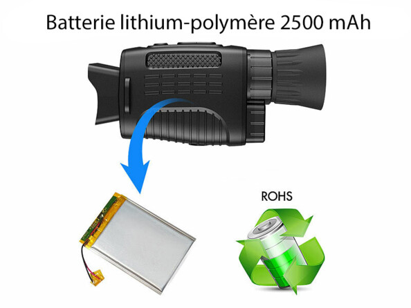 Appareil de vision nocturne infrarouge monoculaire