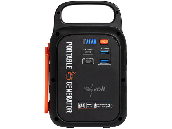 Batterie de secours 22500 mAh avec dynamo et lampe LED