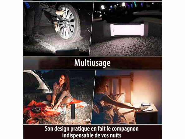 Batterie de secours 20 000mAh PB-250 avec lampe LED