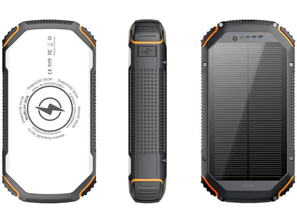 powerbank 20.000 mAh recharge induction compatible Qi USB