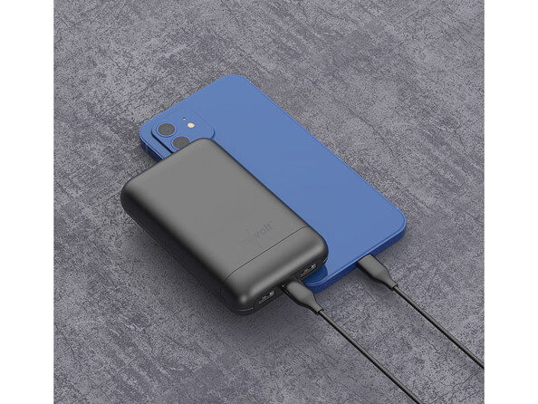 Batterie de secours USB 20.000 mAh PB-225.sc.Mise en situation