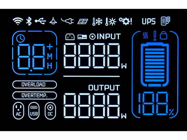 Batterie nomade et convertisseur solaire HSG-3600 avec onduleur 3248 Wh