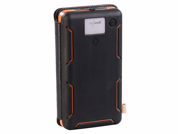 Batterie de secours avec panneau pliable 8 W