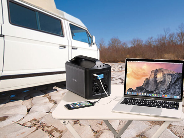 Batterie nomade 156 Ah avec panneau solaire pliable 100 W