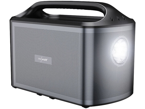 Batterie Li-ion solaire design avec éclairage LED