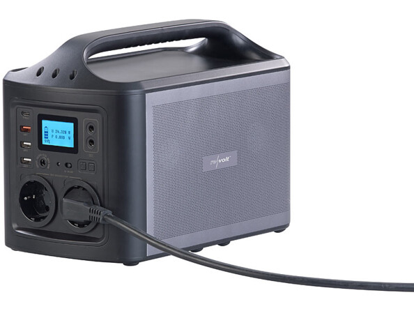 Vue connectée Batterie nomade 156 Ah et convertisseur solaire HSG-561