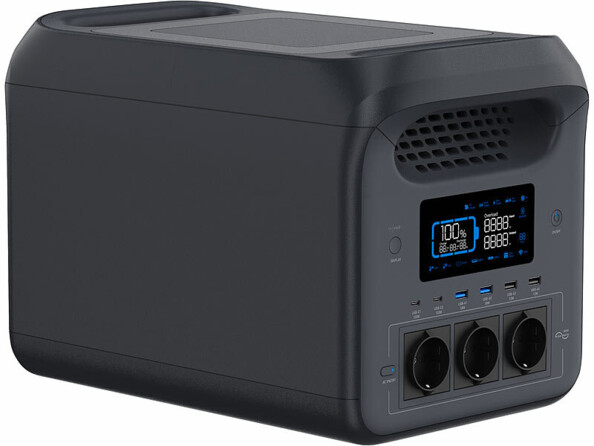 Convertisseur solaire HSG-600 avec batterie nomade pour camping et voyage