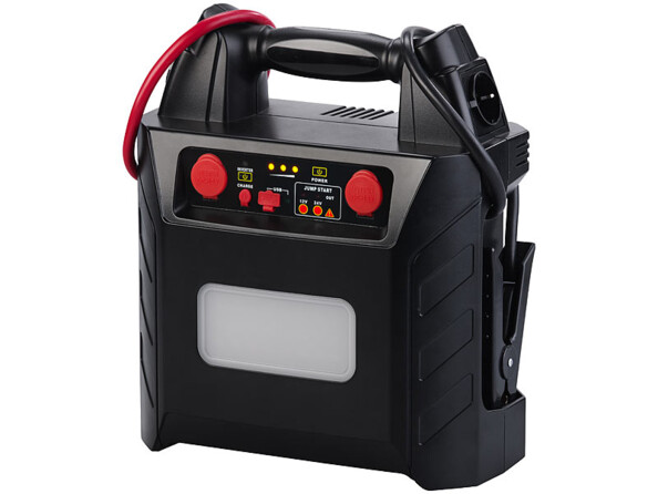 Batterie nomade 40 Ah avec aide au démarrage pour véhicule PB-600.kfz .Prise 230 V pour appareils jusqu'à 300 W