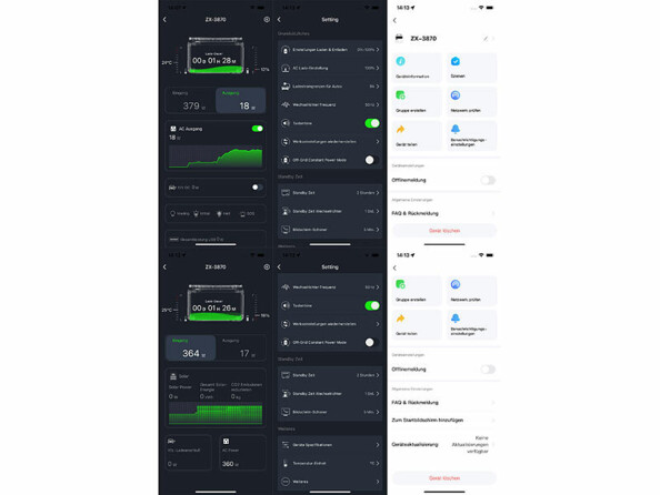 application pour station d'énergie nomade connectée