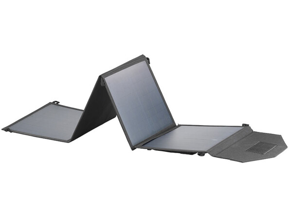 Batterie nomade et convertisseur solaire HSG-650 avec panneau solaire 50 W