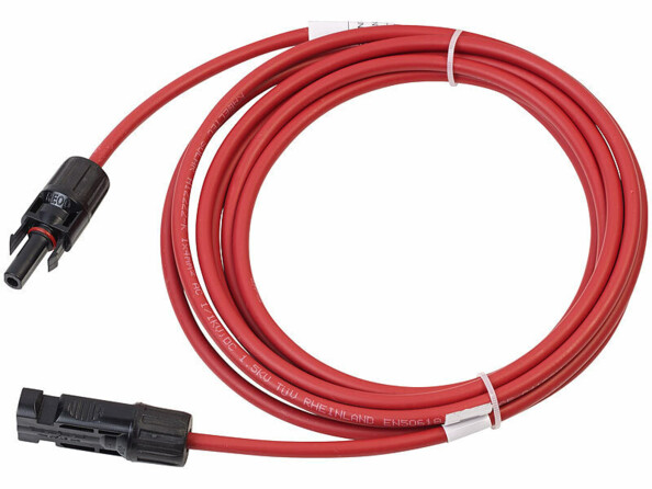 rallonge MC4 pour panneau solaire 3 m 2 x 4 mm²