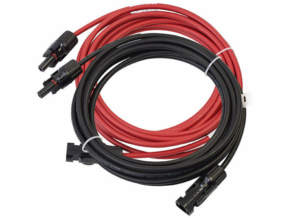 rallonge MC4 pour panneau solaire 5 m 2 x 4 mm²