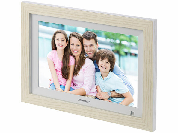 Cadre en bois pour cadre photo numérique connecté DF-900