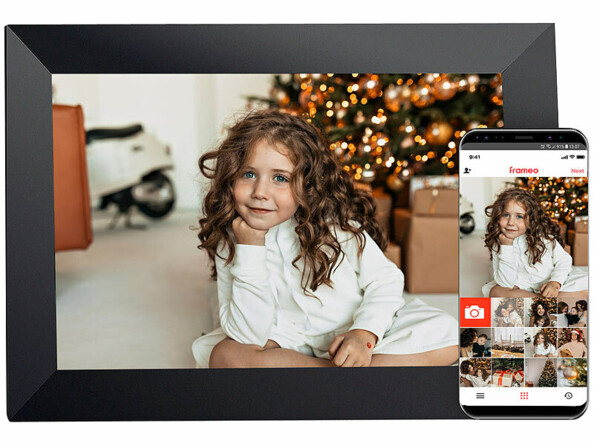 Cadre photo numérique connecté DF-900 avec écran tactile 10,1"