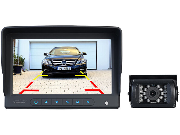 Caméra de recul filaire avec grand écran couleur PA-500