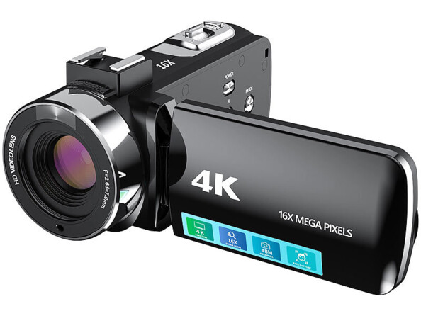 Caméscope 4K UHD connecté DV-890K avec capteur Sony et zoom 16x