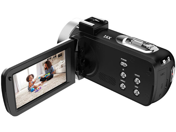 Caméscope 4K UHD connecté DV-890K avec capteur Sony et zoom 16x