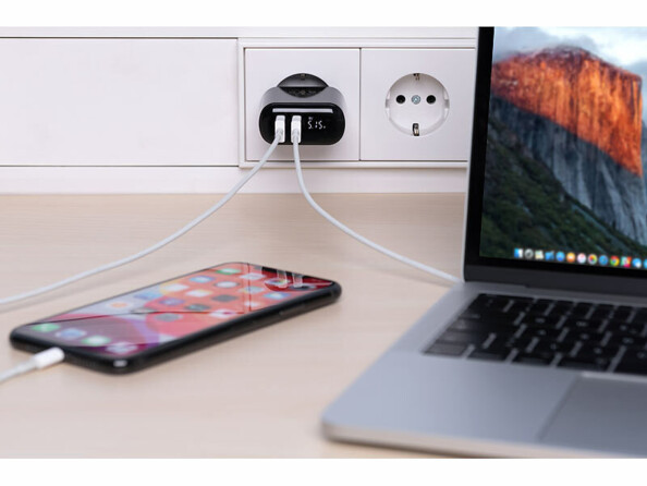 chargeur USB 2 ports USB-A 18 W