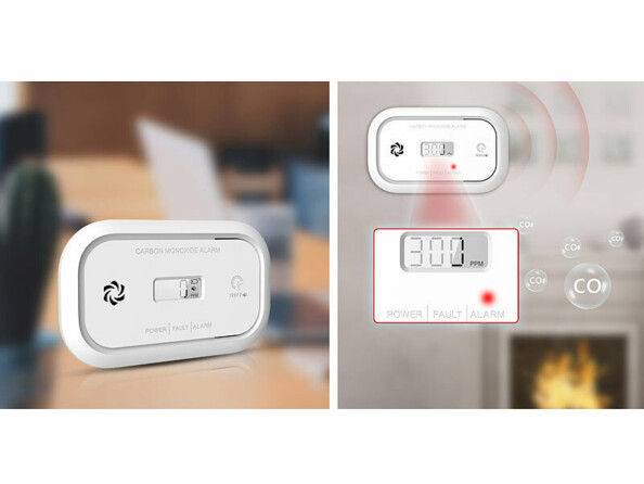 Détecteur de CO avec écran LCD COM-180