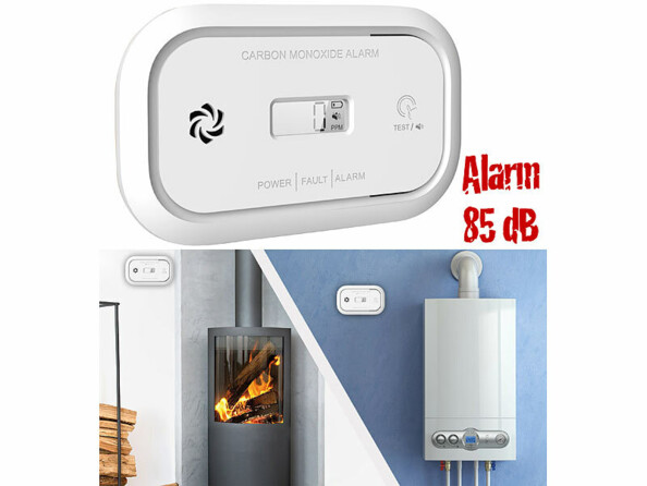 Détecteur de CO avec écran LCD COM-180