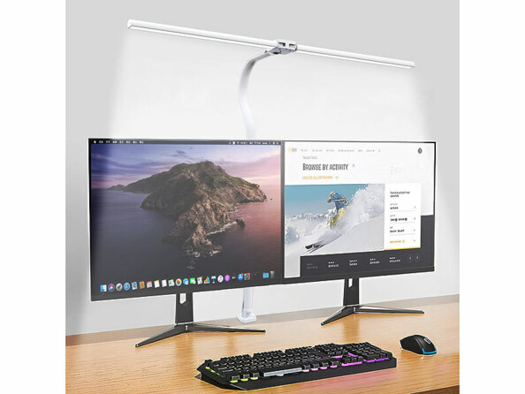 Choisissez la luminosité et la couleur d'éclairage selon vos besoins ou votre humeur : pleine lumière pour les travaux minutieux, éclairage tamisé doux pour les yeux