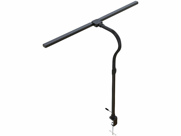 Lampe de bureau double tête orientable LED télécommandée 1000 lm