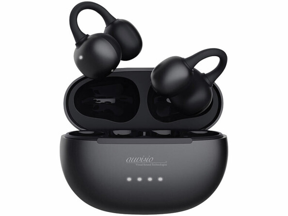 Ecouteurs true-wireless à clip avec fonction bluetooth 6.0