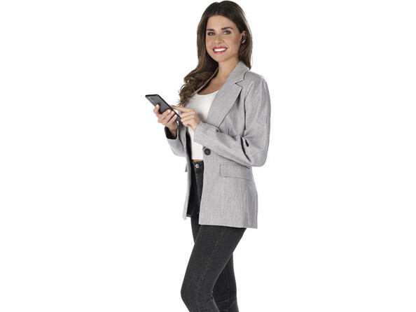 Ecouteurs sans fil True Wireless avec bluetooth et amplificateur auditif IHS-250.db avec mannequin