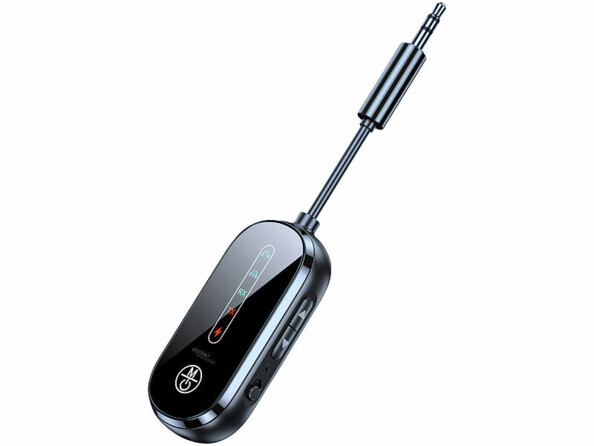 Émetteur-récepteur audio bluetooth 5.4 rechargeable avec adaptateur avion