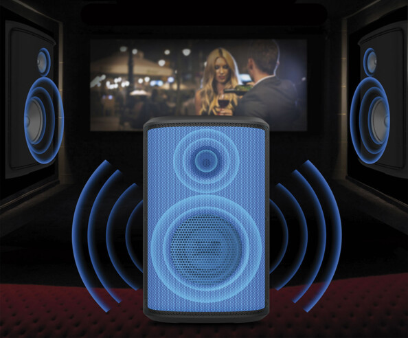 Enceinte lumineuse étanche avec bluetooth PMA-800.k