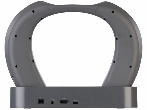 Enceinte tour de cou TV avec amplificateur audio