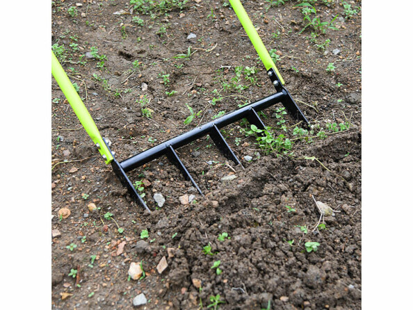 bêche de jardinage à 5 dents