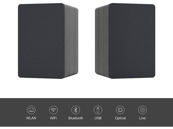 Les fonctionnalités des haut-parleurs stéréo MSS-95.usb de Auvisio.