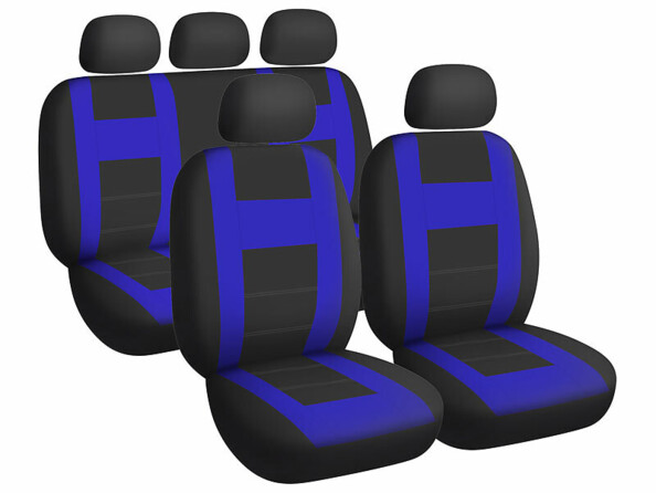 Housses pour sièges auto et appui-tête pour voiture 5 places