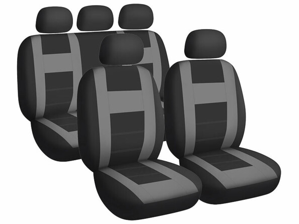 Housses pour sièges auto et appui-tête pour voiture 5 places
