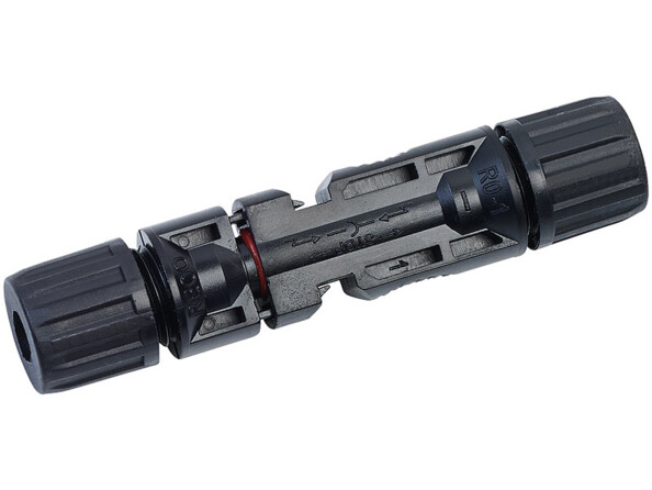 Kit de connexion 24 pièces avec raccords MC4 pour panneau solaire vue d'un connecteur MC4