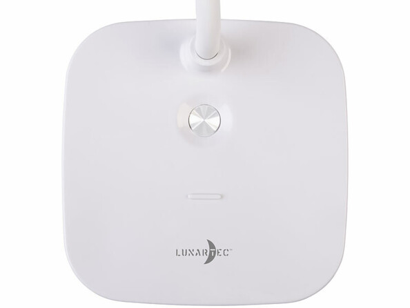 Lampe de bureau CCT rechargeable vue zoomée sur le pied