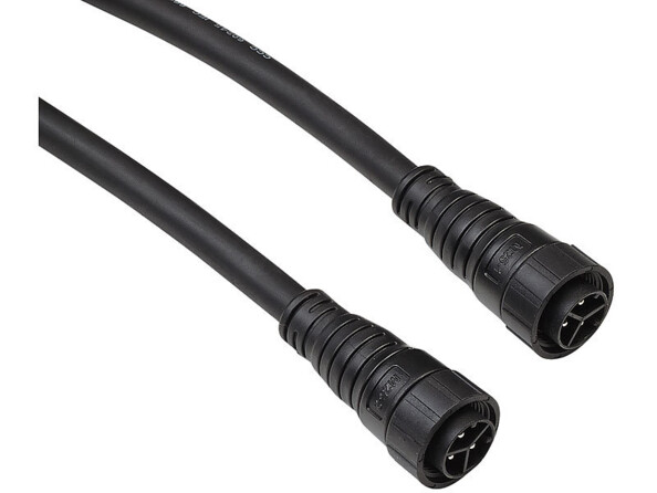 Zoom sur les deux connecteurs M25 du câble de raccordement M25 vers M25