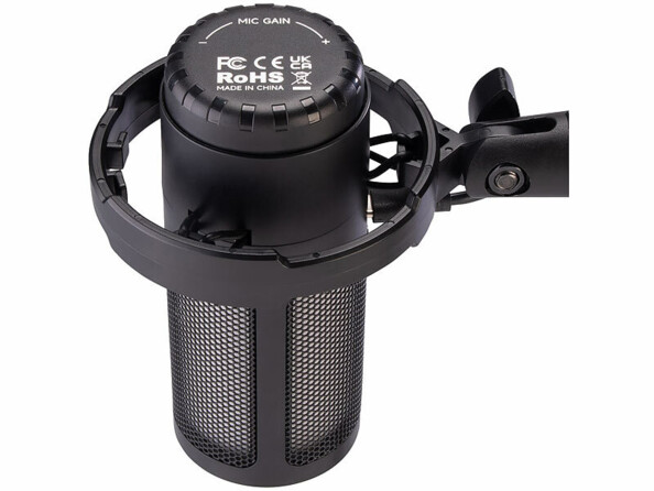 Micro cardioïde gaming RVB