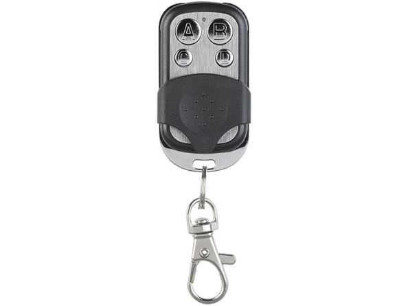 Mini caméra 4K télécommandée avec capteur de mouvement vue de la télécommande