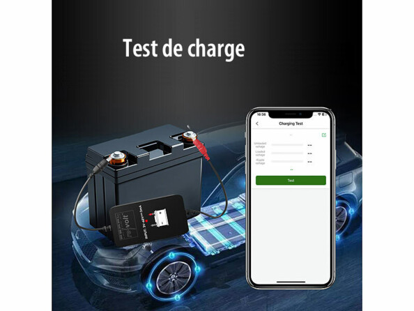 Testeur de batterie connecté 6 - 48 V