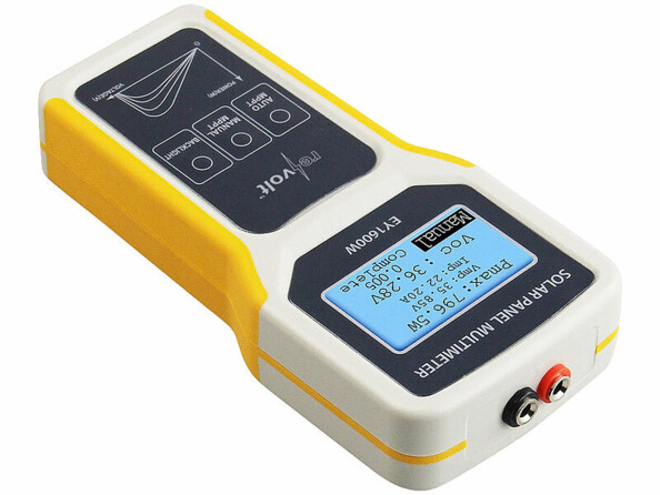 Multimètre numérique pour panneau solaire jusqu’à 1600 W