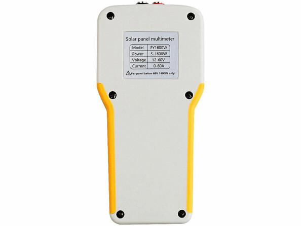Multimètre numérique pour panneau solaire jusqu’à 1600 W