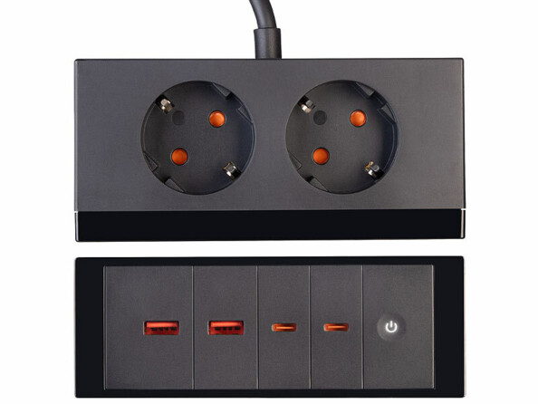 Multiprise et chargeur rapide USB GaN3 Power Delivery jusqu'à 70 W