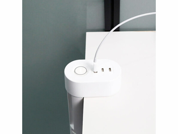 Multiprise pince étau 3 prises et 3 ports USB