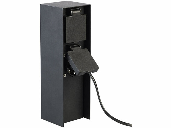 Multiprise fixe étanche 2 prises