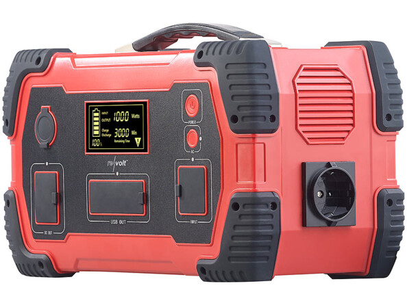 Batterie nomade et convertisseur solaire HSG-1000 de la marque Revolt.