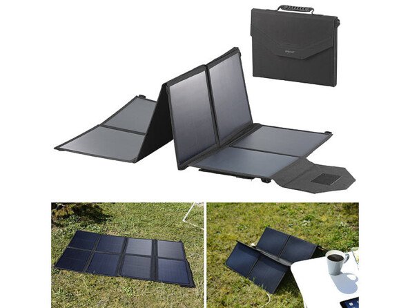 Panneau solaire nomade pliant 100 W & contrôleur de charge 30 A